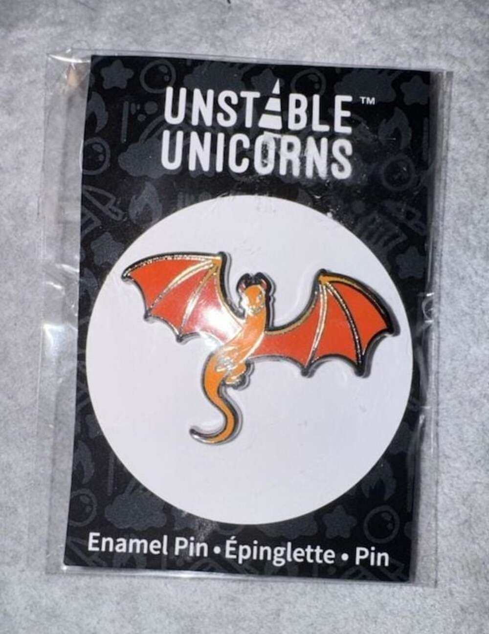 Unstable Unicorns Dragon Enamel Pin
